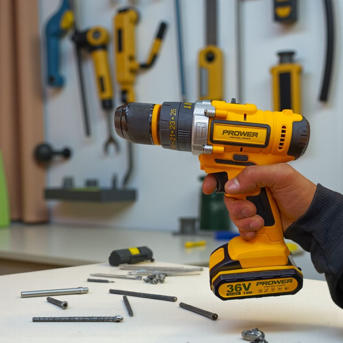 Percutor Taladro Ta36lcdd PROWER 36V pantalla LCD - Image 5