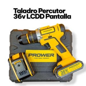 Percutor Taladro Ta36lcdd PROWER 36V pantalla LCD