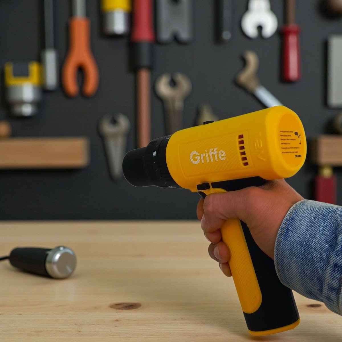 TALADRO ELÉCTRICO INALAMBRICO 12V GRIFFE 261-012 - Image 3