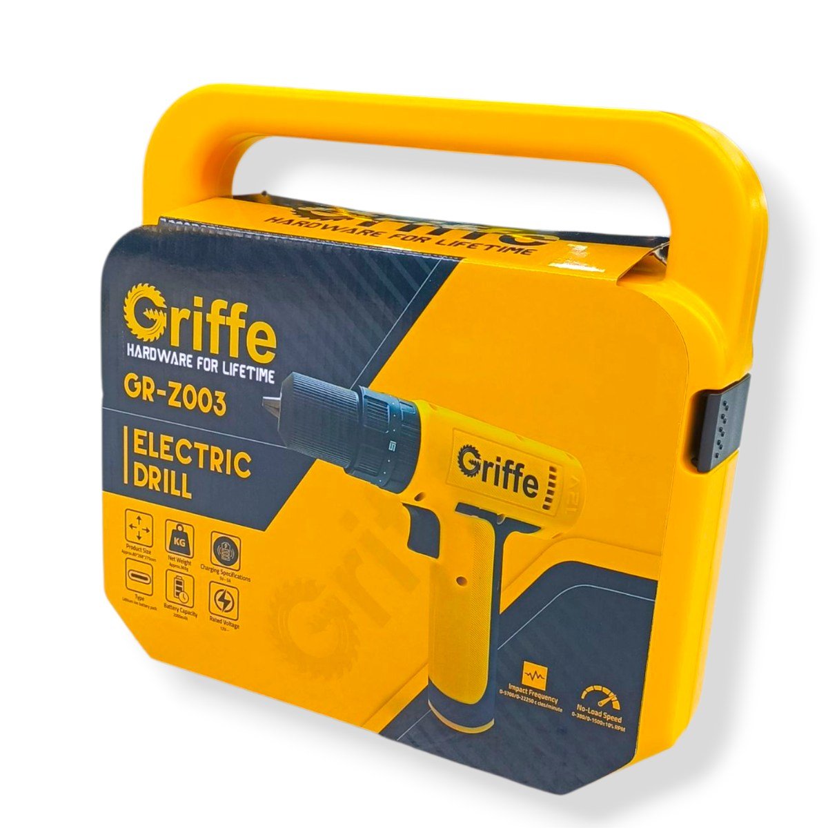 TALADRO ELÉCTRICO INALAMBRICO 12V GRIFFE 261-012 - Image 4